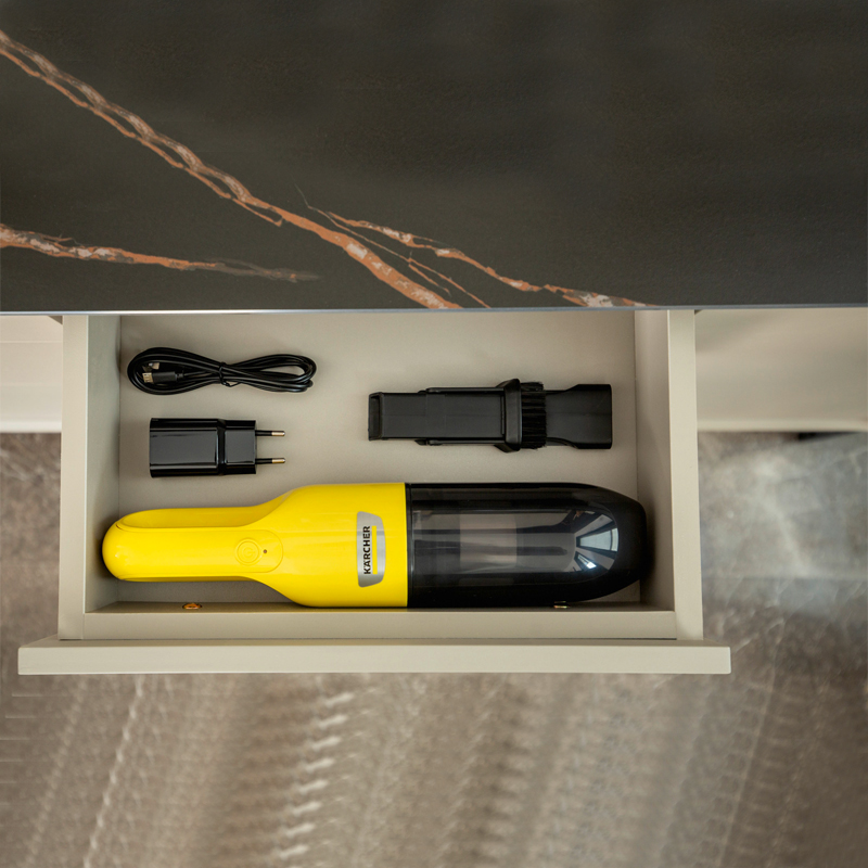 Aspirator de mana Karcher cu acumulator 7.2V, 2Ah, tip CVH2