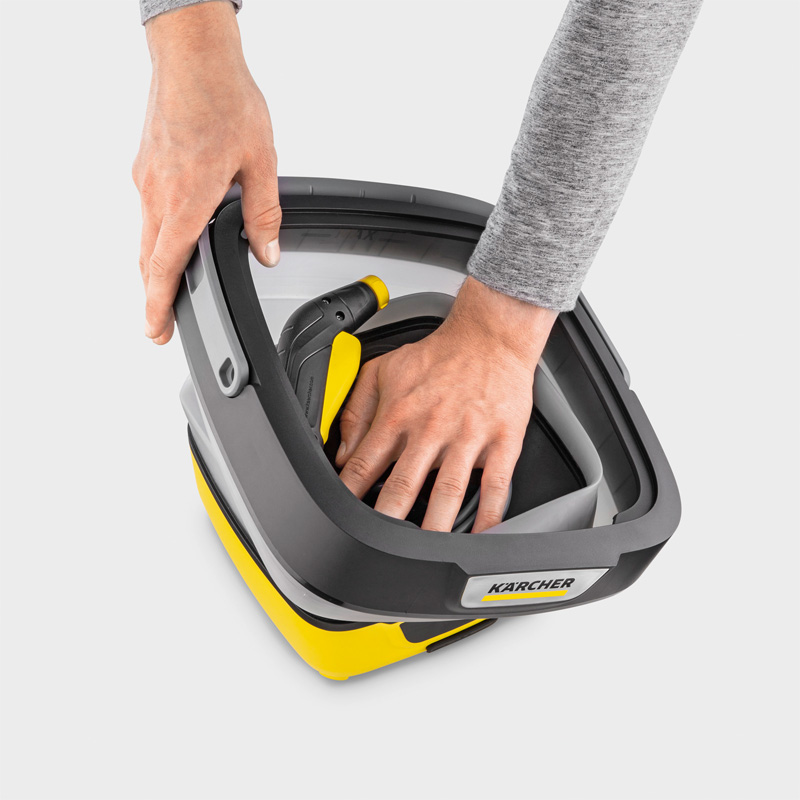 Aparat de spalat cu presiune joasa si acumulator integrat Li-Ion Karcher, tip OC3 Foldable