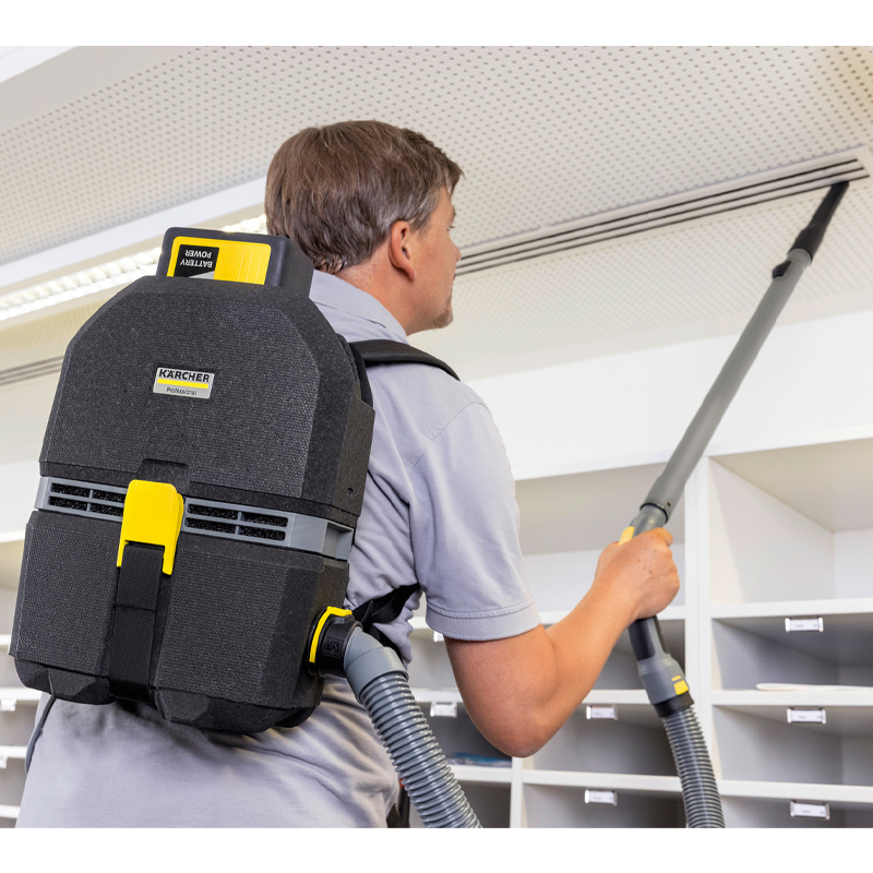 Aspirator uscat tip rucsac cu sac de aspirare, BVL3/1 Bp Go!Further, cadou 10 saci