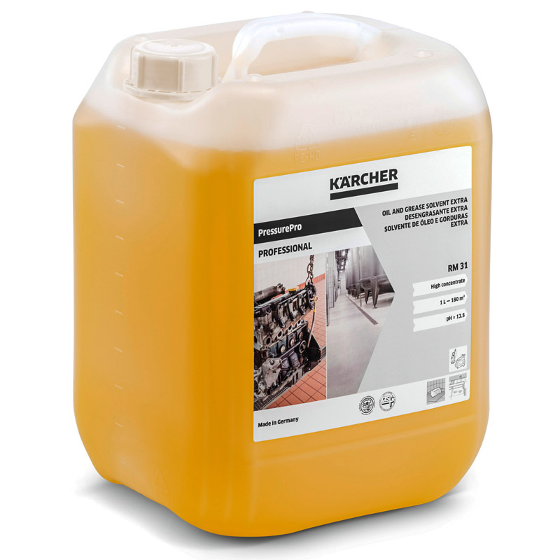Detergent lichid, pentru ulei si grasimi, 10 L, tip PressurePro Extra RM 31 eco!efficiency