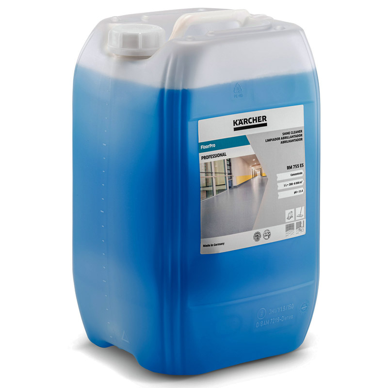 Detergent lichid cu spumare minima pentru pardoseli si luciu, 20 L, tip RM 755 ES