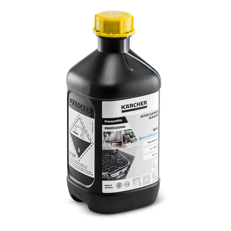 Detergent lichid, pentru autovehicule, piese si pardoseli, PressurePro Active, 2.5 L, tip RM 81 ASF eco!efficiency
