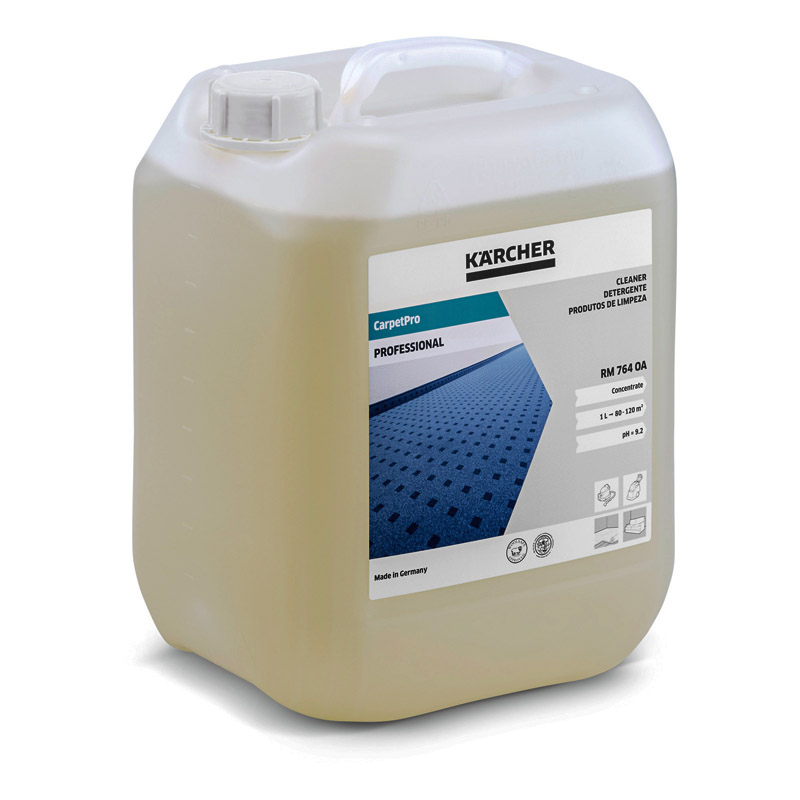 Detergent lichid CarpetPro Cleaner, pentru covoare (protejeaza textilele), 10 L, tip RM 764