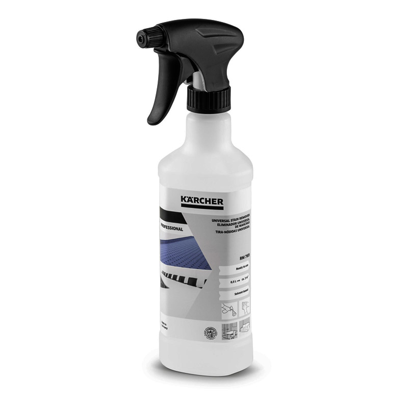 Detergent lichid universal pentru scoaterea petelor din covoare, tapiterii si suprafete dure, 0.5 L, tip RM 769