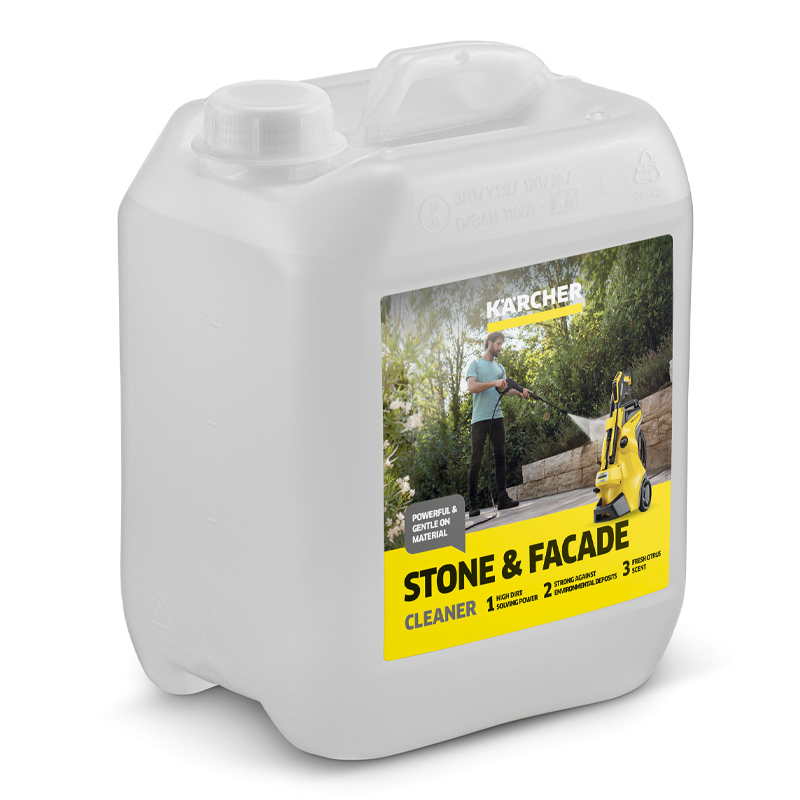 Detergent lichid 3 in 1 pentru piatra, pavaje si fatade, 5 L, tip RM623