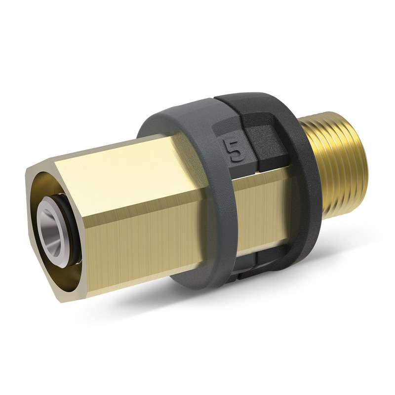 Adaptor EASY!Lock din alama, Karcher tip 5 TR22IG-M22AG, pentru gama HD si HDS (2xM22)