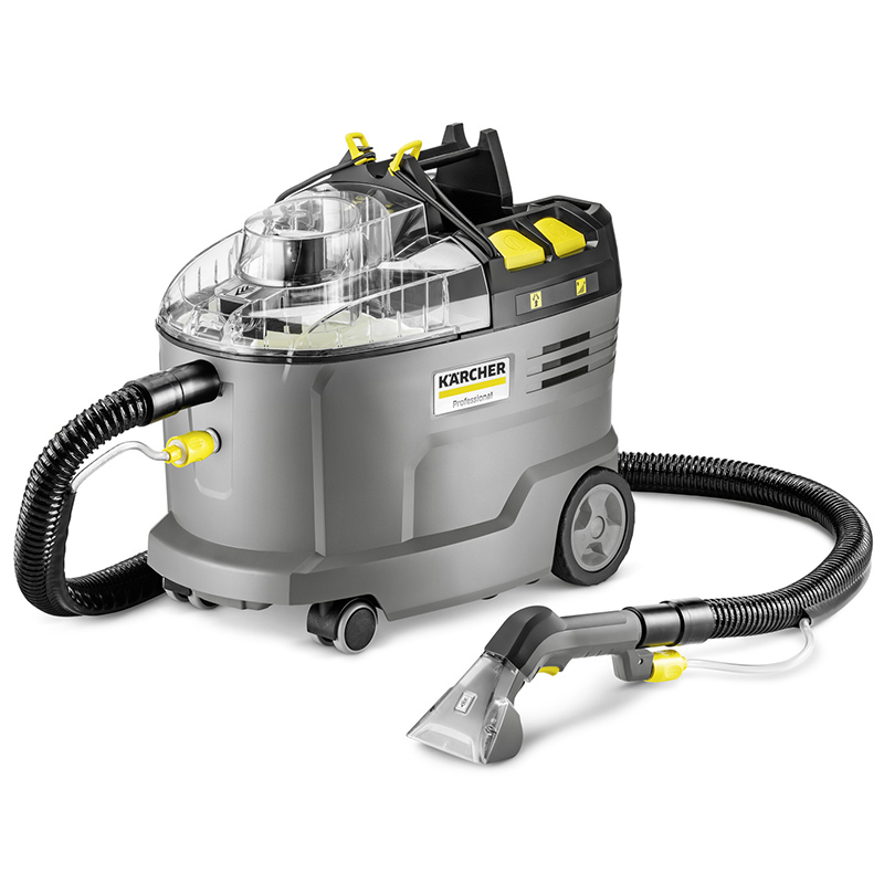 Aspirator cu spalare profesional cu acumulatori 36V, SOLO, Karcher Puzzi 9/1 Bp