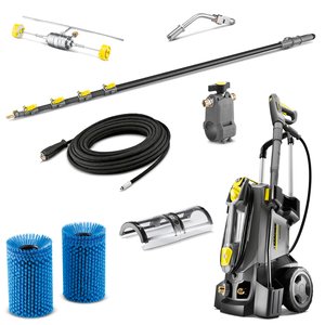 Set curatare cu rola (300-1000l/h) cu HD5/15C Plus, tija telescopia TL10C, furtun 11.5m, 230V